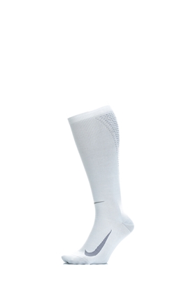 NIKE-Unisex κάλτσες για τρέξιμο Nike ELITE COMPRESSION Over-The-Calf  λευκές