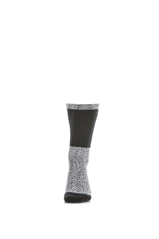 NIKE-Unisex αθλητικές κάλτσες Nike JORDAN ELE PRINT CREW μαύρες λευκές