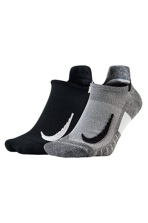 NIKE-Κάλτσες Nike Multiplier σετ των 2 γκρι - μαύρο