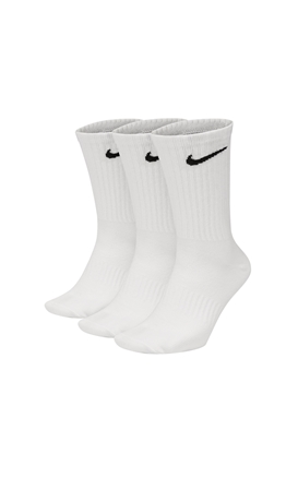 NIKE-Ανδρικές κάλτσες σετ των 3 NIKE EVERYDAY λευκές