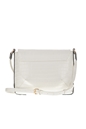 PAUL'S BOUTIQUE-Γυναικεία τσάντα ώμου RAFFIE λευκή