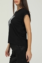 PEPE JEANS-Γυναικεία κοντομάνικη μπλούζα PEPE JEANS PANTI μαύρη