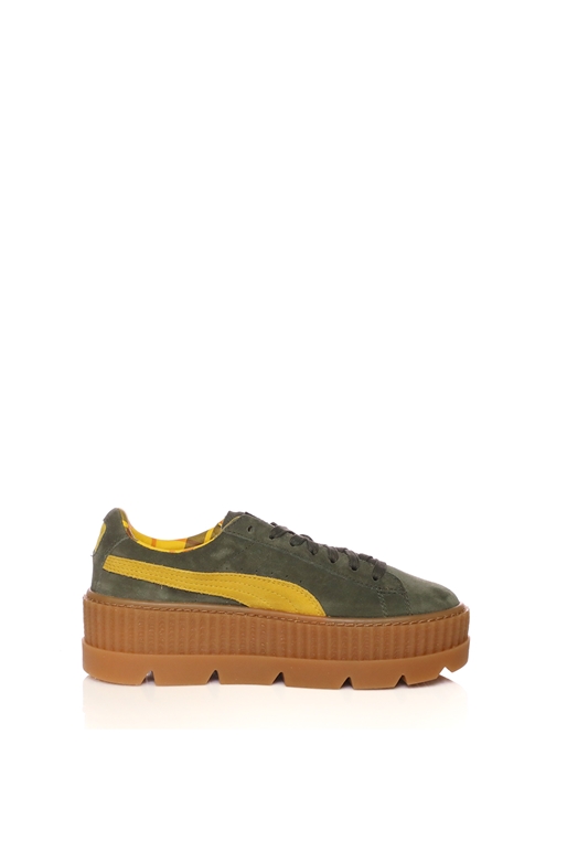 PUMA-Γυναικεία sneakers PUMA Cleated CreeperSuede χακί 