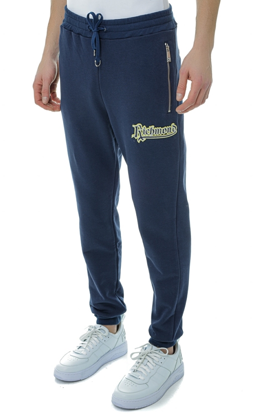 RICHMOND-Pantaloni cu talie inalta si logo