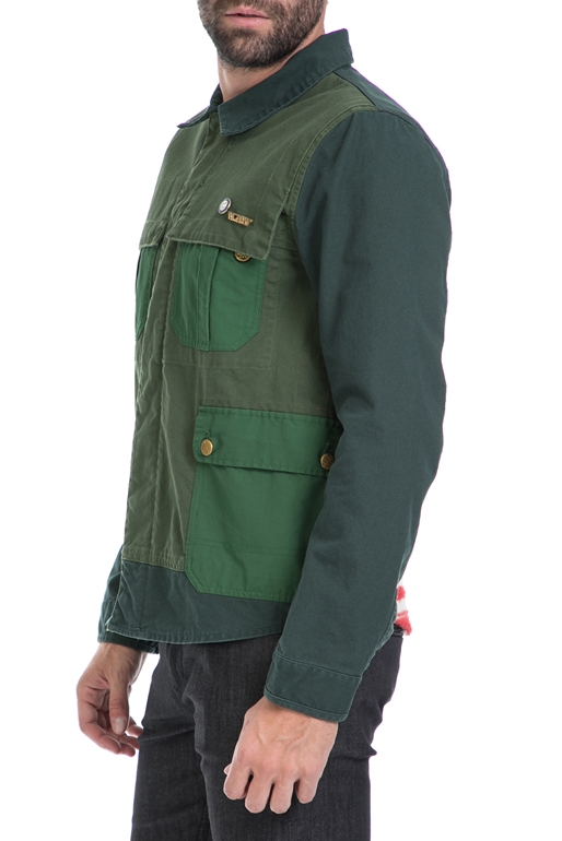 SCOTCH & SODA-Ανδρικό μπουφάν Gaucho customized workwear πράσινο