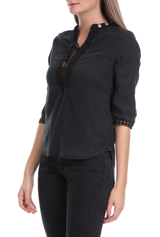 SCOTCH & SODA-Γυναικεία μπλούζα MAISON SCOTCH μαύρη    