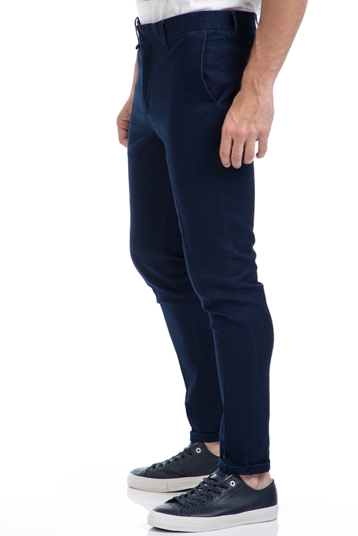 SCOTCH & SODA-Ανδρικό παντελόνι Slim fit chic tailored hotel μπλε