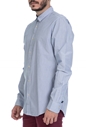 SCOTCH & SODA-Ανδρικό πουκάμισο SCOTCH & SODA μπλε-λευκό 