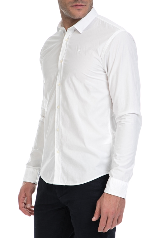 SCOTCH & SODA-Ανδρικό πουκάμισο SCOTCH & SODA λευκό 
