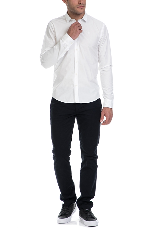 SCOTCH & SODA-Ανδρικό πουκάμισο SCOTCH & SODA λευκό 