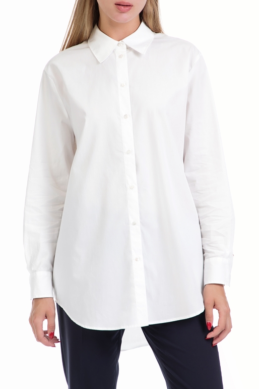 SCOTCH & SODA-Γυναικείο πουκάμισο Maison Scotch λευκό