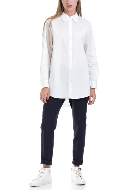 SCOTCH & SODA-Γυναικείο πουκάμισο Maison Scotch λευκό