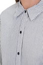 SCOTCH & SODA-Γυναικείο πουκάμισο Cotton shirt with angled hem λευκό