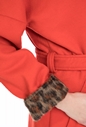 SCOTCH & SODA-Γυναικείο παλτό MAISON SCOTCH κόκκινο     