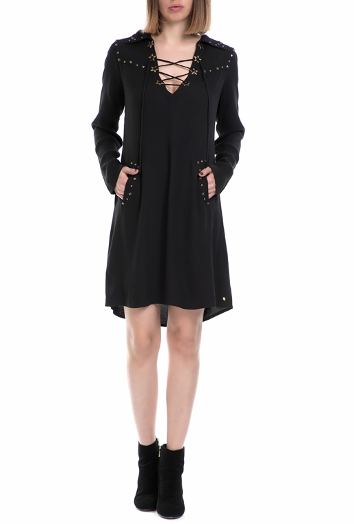 SCOTCH & SODA-Γυναικείο φόρεμα MAISON SCOTCH μαύρο     