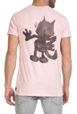 SCOTCH & SODA-Ανδρικό T-shirt FELIX SCOTCH & SODA ροζ 