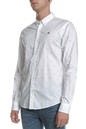 SCOTCH & SODA-Ανδρικό μακρυμάνικο πουκάμισο Scotch & Soda λευκό