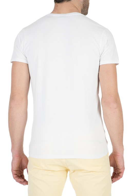 SCOTCH & SODA-Ανδρικό T-shirt SCOTCH & SODA λευκό 
