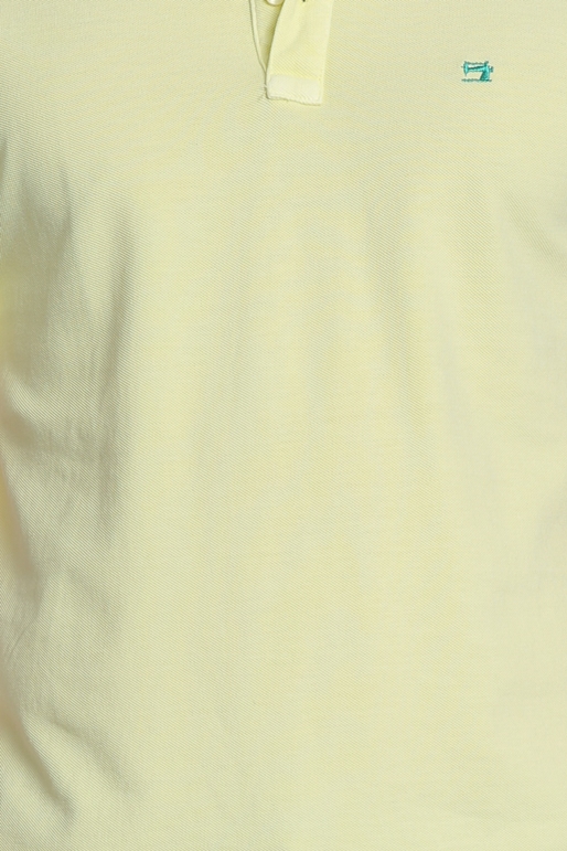 SCOTCH & SODA-Ανδρική πόλο μπλούζα SCOTCH & SODA κίτρινη 