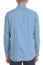 SCOTCH & SODA-Ανδρικό πουκάμισο SCOTCH & SODA Amsterdams Blauw γαλάζιο  