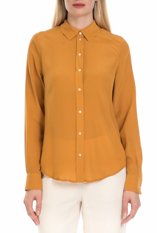 SCOTCH & SODA-Γυναικείο πουκάμισο SCOTCH & SODA κίτρινο                        