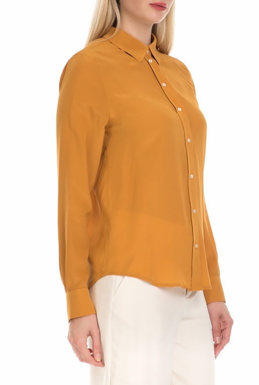 SCOTCH & SODA-Γυναικείο πουκάμισο SCOTCH & SODA κίτρινο                        