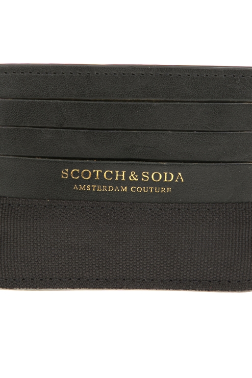 SCOTCH & SODA-Ανδρική καρτοθήκη SCOTCH & SODA μαύρη