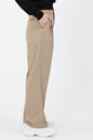 SCOTCH & SODA-Γυναικείο παντελόνι SCOTCH & SODA Wide-leg low-rise wool-blend εκρού