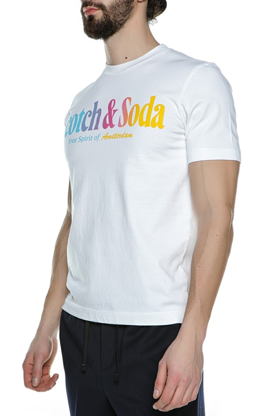 Scotch & Soda-Tricou grafic din bumbac
