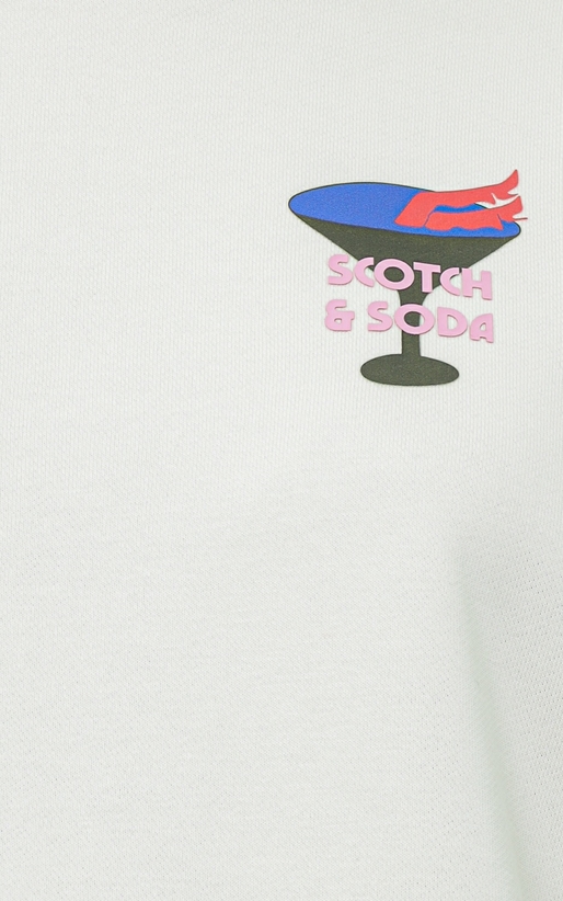 Scotch & Soda -Maison Scotch-Bluza cu logo grafic pe spate