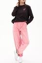SCOTCH & SODA-Γυναικεία φούτερ μπλούζα SCOTCH & SODA  168837 Relaxed fit μαύρη