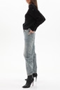 SCOTCH & SODA-Γυναικεία πλεκτή μπλούζα SCOTCH & SODA 168901 Relaxed fit pullover μαύρη