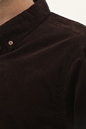 SCOTCH & SODA-Ανδρικό κοτλέ πουκάμισο SCOTCH & SODA 169061 Regular fit- cotton corduroy καφέ