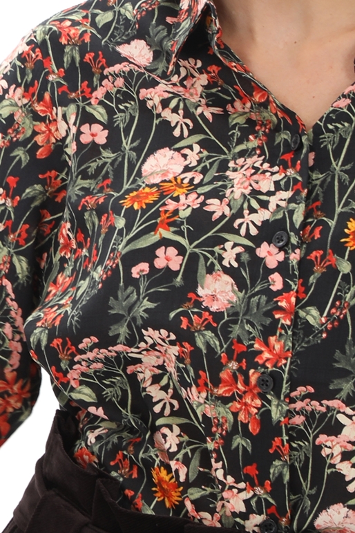 SCOTCH & SODA-Γυναικείο πουκάμισο SCOTCH & SODA 169343 Printed oversized floral