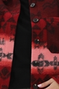 SCOTCH & SODA-Γυναικείο ζεστό jacket SCOTCH & SODA 169364 Jacquard shirt κόκκινο