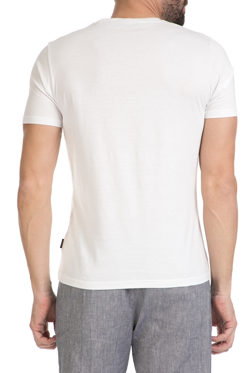 SORBINO-Ανδρική κοντομάνικη μπλούζα Sorbino λευκή