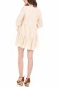 SUNDRESS-Γυναικείο φόρεμα SUNDRESS NEOSHORTE λευκό-εκρού