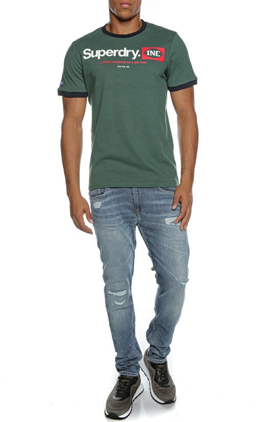 Superdry-Tricou din bumbac RINGER