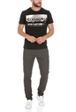 SUPERDRY-Ανδρικό t-shirt SUPERDRY RETRO SPORT μαύρο