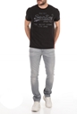 SUPERDRY-Ανδρικό t-shirt SUPERDRY D1 VL SHOP BONDED μαύρο