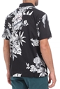 SUPERDRY-Ανδρικό πουκάμισο SUPERDRY HAWAIIAN BOX FIT μαύρο