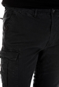 SUPERDRY-Ανδρικό παντελόνι SUPERDRY SURPLUS CARGO μαύρο