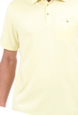 TED BAKER-Ανδρική polo μπλούζα TED BAKER choon κίτρινη
