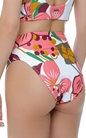 Ted Baker-Bikini de baie cu talie inalta si imprimeu floral 