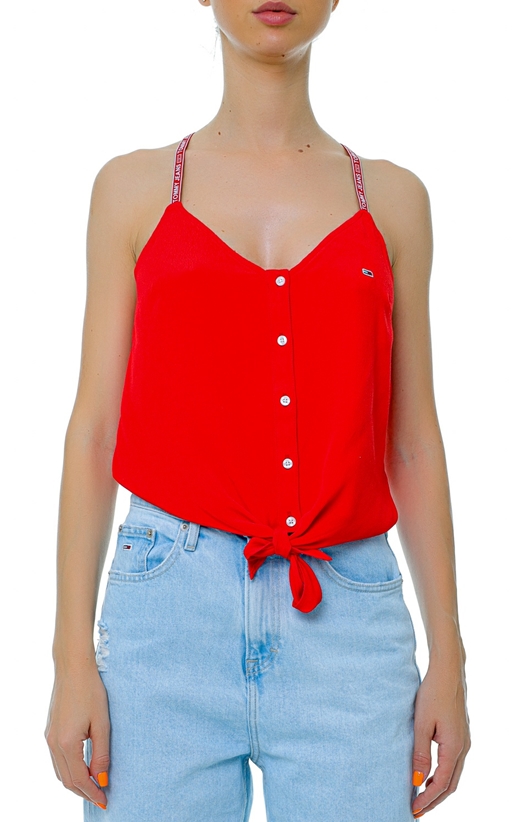 TOMMY JEANS-Top cu nod Strappy