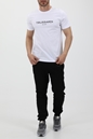 TRUSSARDI-Ανδρικό t-shirt TRUSSARDI λευκό