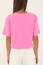 UGG-Γυναικεία cropped μπλούζα UGG 1125159 Tana Cropped Tee ροζ