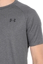 UNDER ARMOUR-Ανδρικό t-shirt UNDER ARMOUR UA Tech 2.0 SS γκρι
