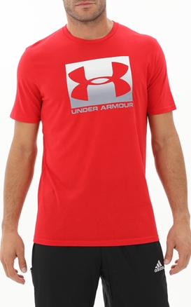 UNDER ARMOUR-Ανδρικό αθλητικό t-shirt UNDER ARMOUR 1329581 UA BOXED SPORTSTYLE κόκκινο
