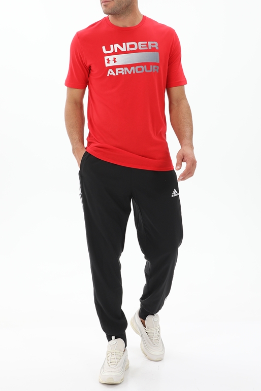 UNDER ARMOUR-Ανδρικό αθλητικό t-shirt UNDER ARMOUR 1329582 11417040 UA TEAM ISSUE κόκκινο
